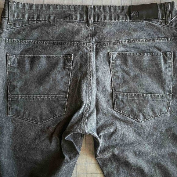 Zara Jeans brand Gray denim pants Men's 36 x 32" USED - Picture 2 of 5